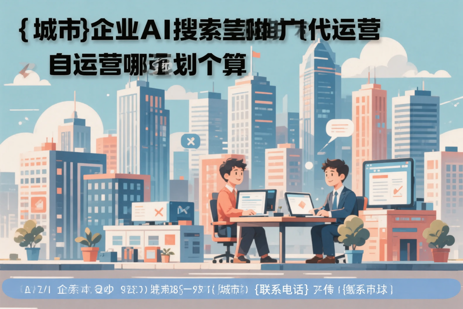 山丹企业AI搜索推广代运营和自运营哪个更划算