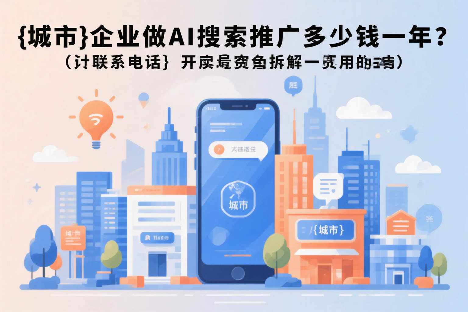 山丹企业做AI搜索推广多少钱一年？真实费用拆解